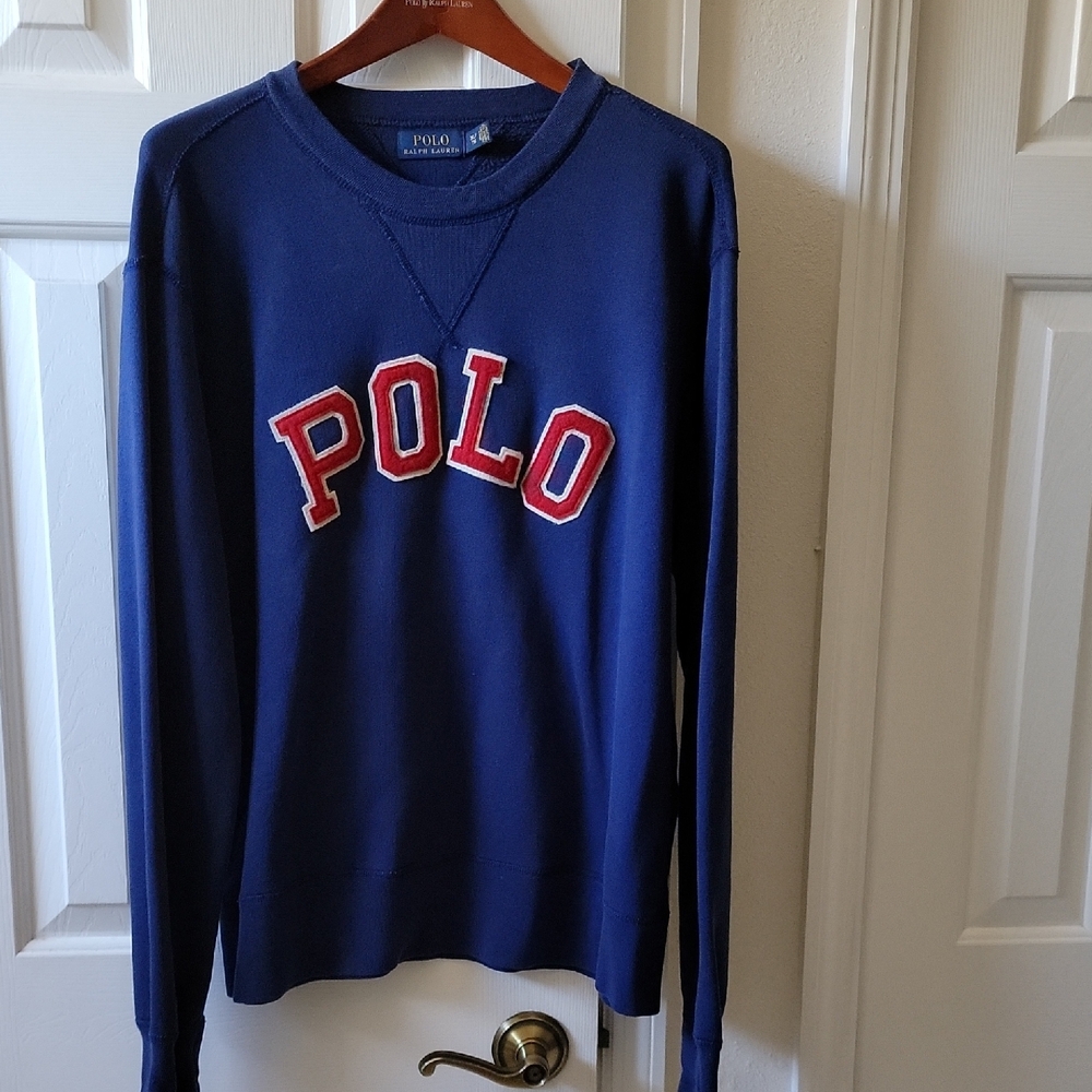 Ralph Lauren Blue Crewneck Sweater